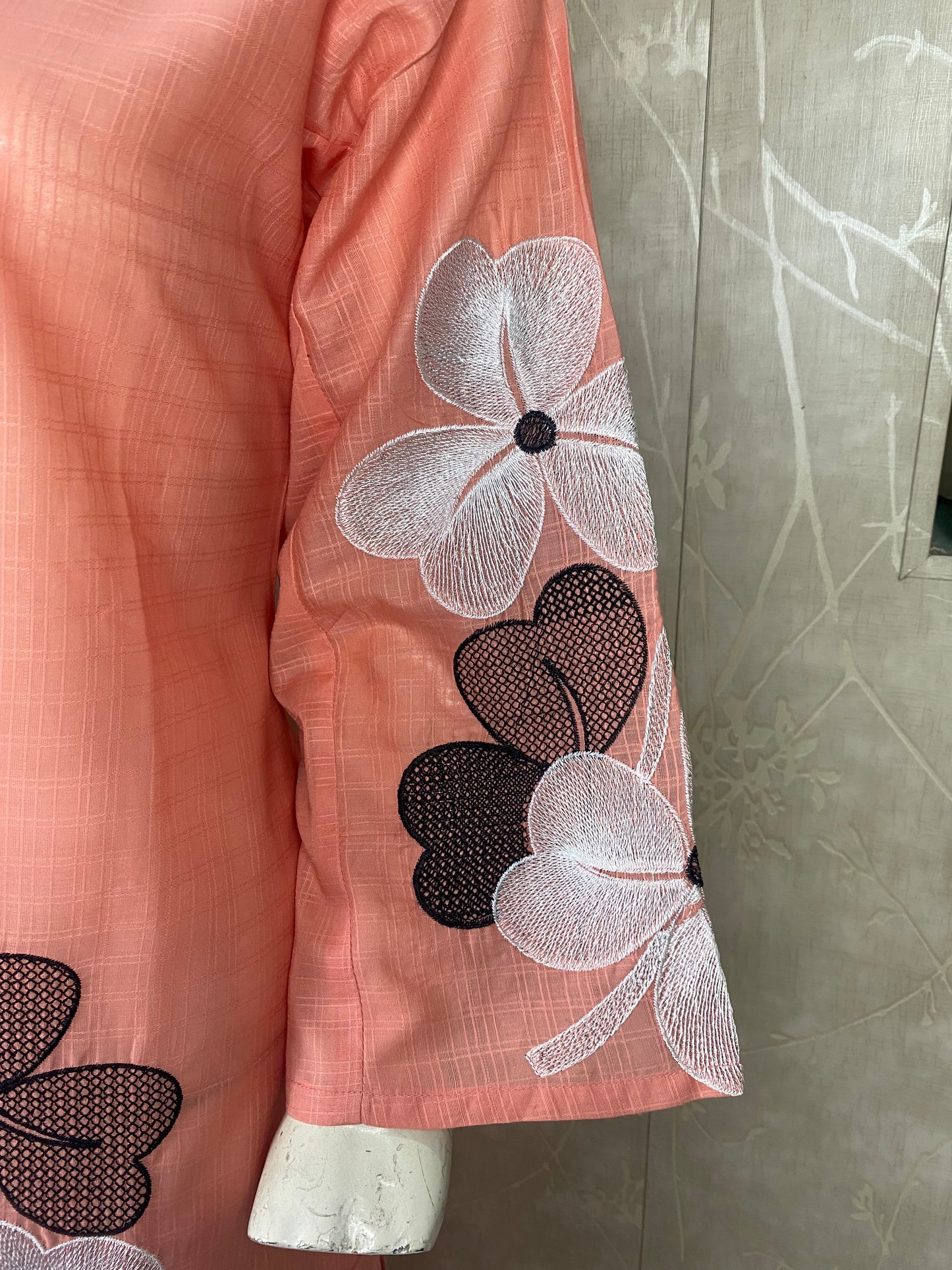 2PC Embroidered Stitched Suit | Breathable Fabric