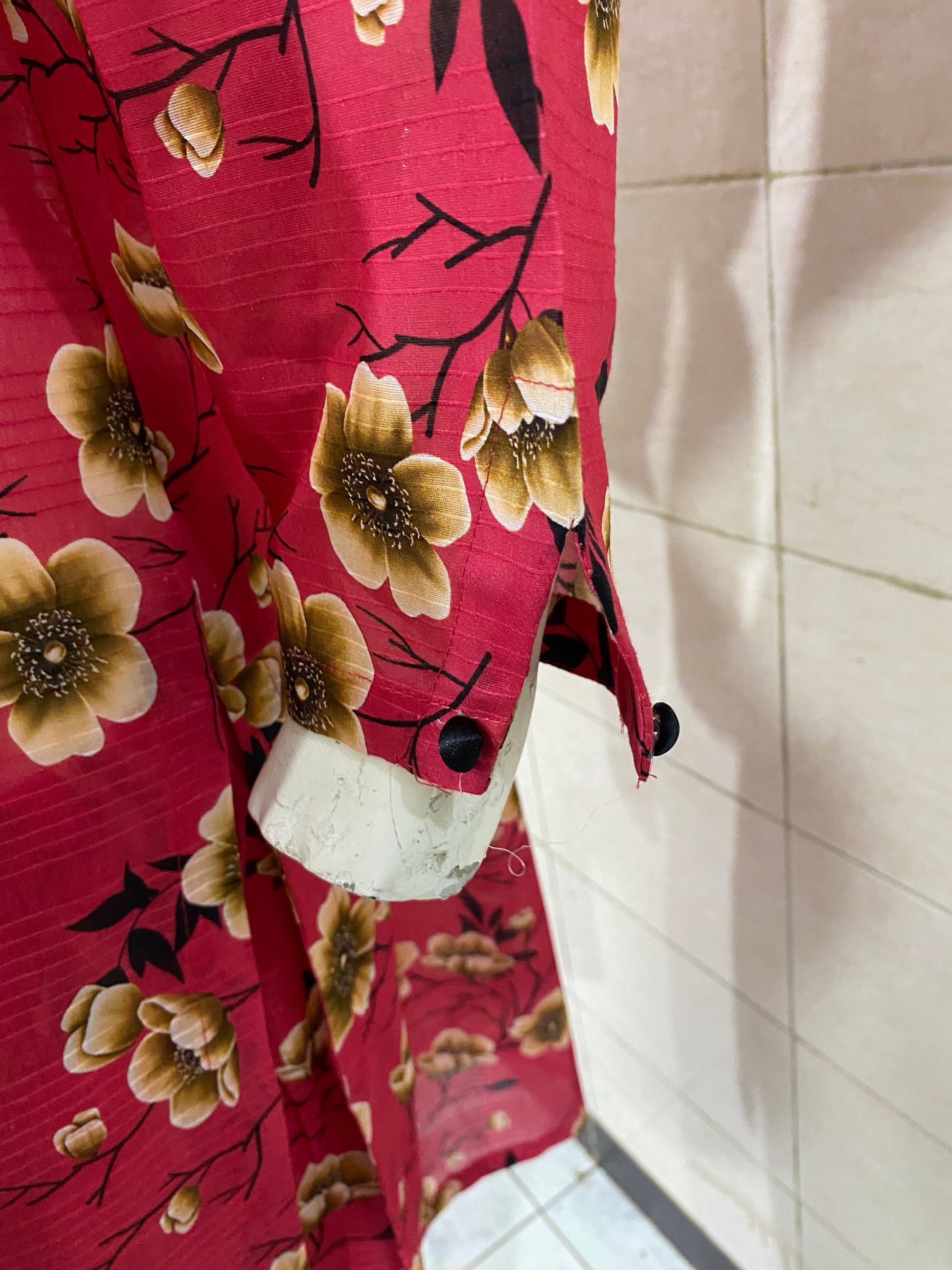 Sleeve view of Banadora lawn stitched 2PC suit for women
